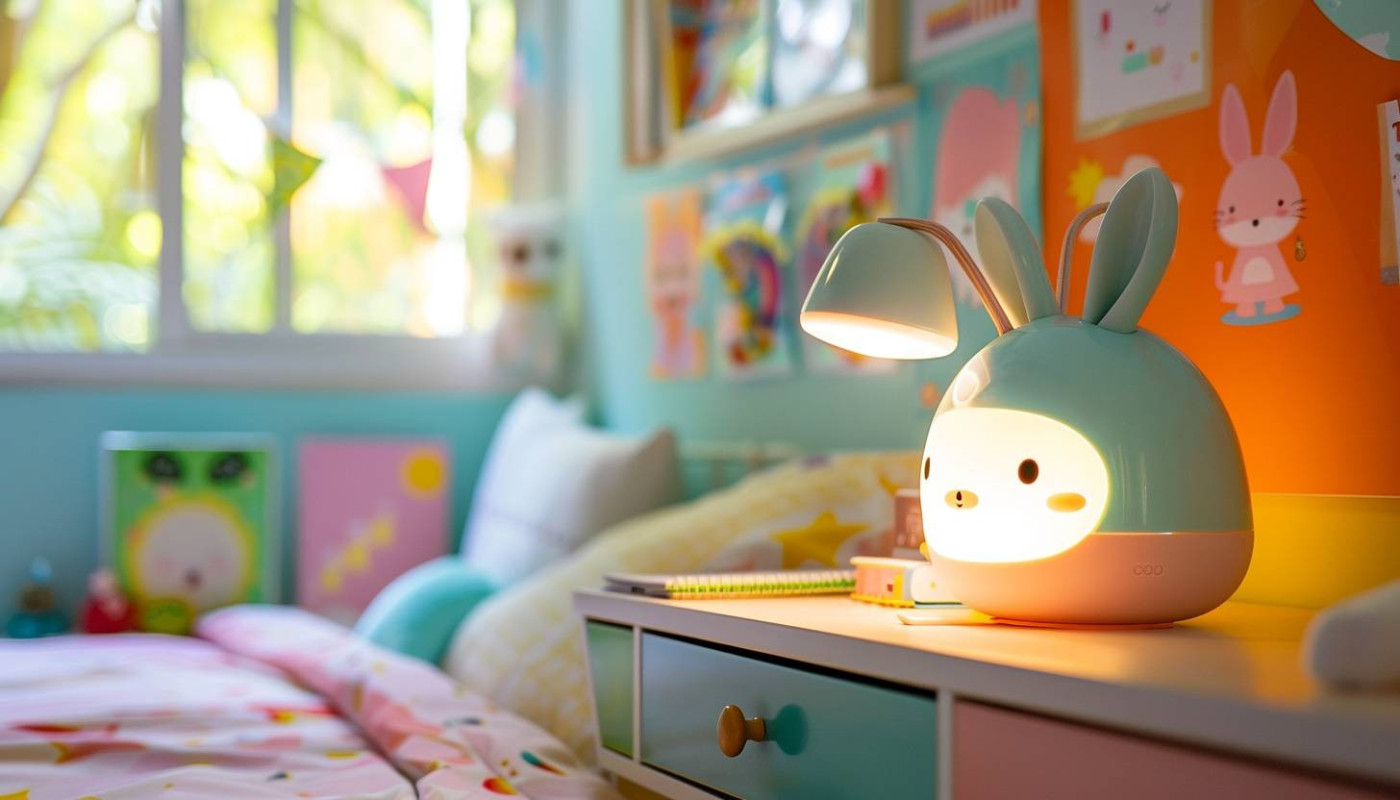 Comment intégrer une lampe de bureau dans la décoration d'une chambre d'enfant