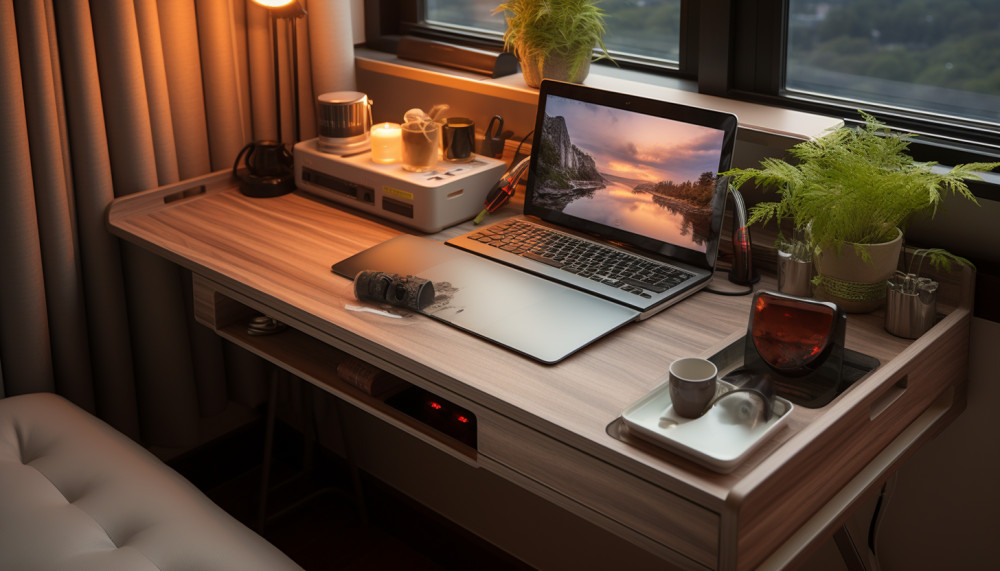 Table de lit pour ordinateur